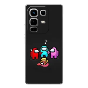 Чехол Амонг Ас для Infinix Note 50 Pro (AlphaPrint) (Импостер)