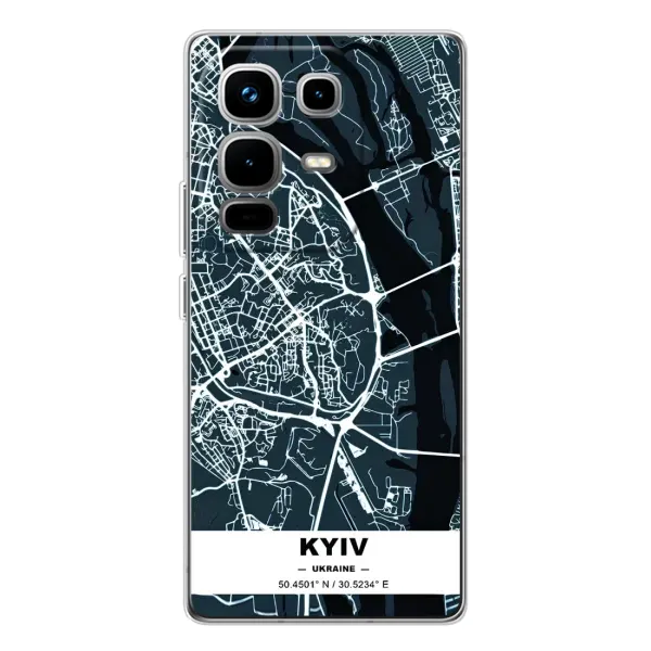 Чехол с принтом «Киев» для Infinix Note 50 Pro