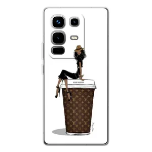 Чохли Луі Вітон для Infinix Note 50 Pro (AlphaPrint - LOUIS VUITTON) (кава LOUIS VUITTON)