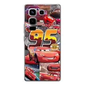 Чехол с принтом «Коллаж Молния Маквин» для Infinix Note 50 Pro