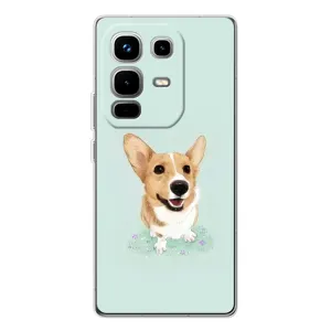 Чохли з собаками для Infinix Note 50 Pro (VPrint) (Коргі)