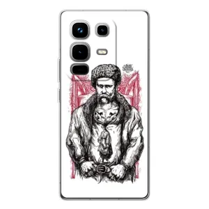 Чехлы для Infinix Note 50 Pro с принтом Тараса Шевченко (AlphaPrint) (Козак Шевченко)