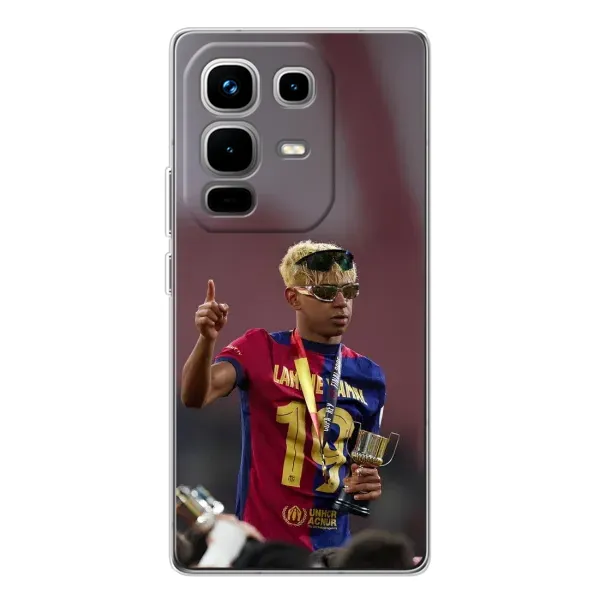 Чехол с принтом «Lamine Yamal» для Infinix Note 50 Pro Чехол с принтом «Lamine Yamal» для Infinix Note 50 Pro