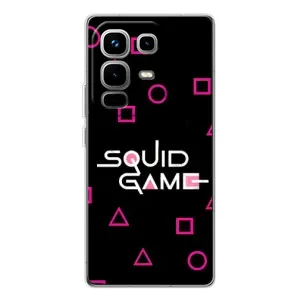 Чехол с принтом «Паттерн Игра кальмара» для Infinix Note 50 Pro