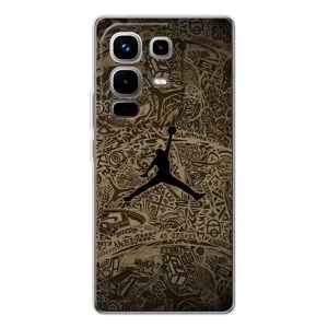 Чохли для Infinix Note 50 Pro - з картинкою JORDAN (AlphaPrint) (Logo Jordan)