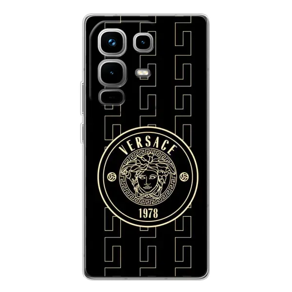 Чохол з принтом «Лого Версаче» для Infinix Note 50 Pro