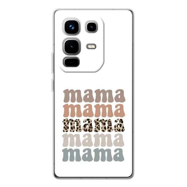 Чехол с принтом «Текстовый коллаж мама» для Infinix Note 50 Pro Чехол с принтом «Текстовый коллаж мама» для Infinix Note 50 Pro