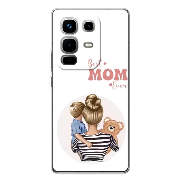 Чехол с принтом «Мама и сын» для Infinix Note 50 Pro Чехол с принтом «Мама и сын» для Infinix Note 50 Pro