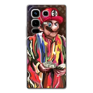Бренднові Чохли для Infinix Note 50 Pro - (PREMIUMPrint) (Mario LV)