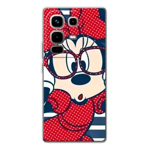 Міккі Маус чохол для Infinix Note 50 Pro (AlphaPrint - Мультяшні) (Маус в окулярах)