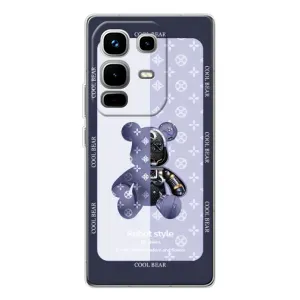 Круті Чохли Луі Віттон для Infinix Note 50 Pro (AlphaPrint) (Медведик LV)
