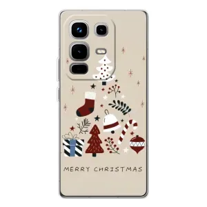 Різдвяні Чохли для Infinix Note 50 Pro (VPrint) (Merry Christmas)
