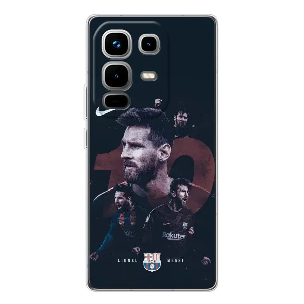 Чохол з принтом «Мессі 10» для Infinix Note 50 Pro