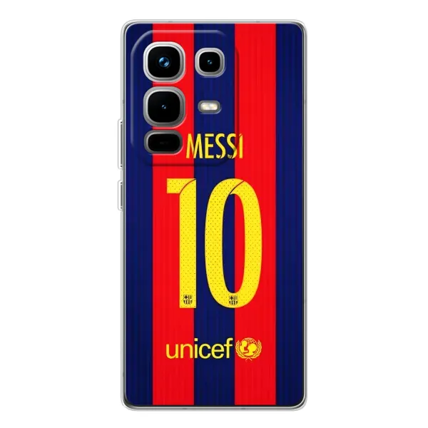Чохол з принтом «Messi Barca 10» для Infinix Note 50 Pro