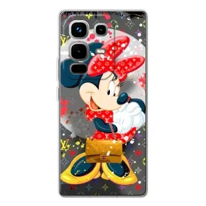 Чохол Disney Mouse Infinix Note 50 Pro (PREMIUMPrint) (Minni з бантіком)