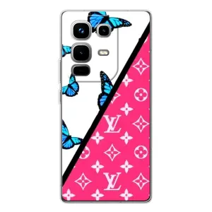 Бренднові Чохли для Infinix Note 50 Pro - (PREMIUMPrint) (Мода LV)