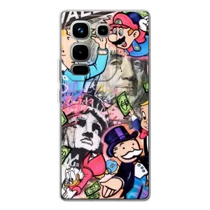Чохли з крутими принтами для Infinix Note 50 Pro - (PREMIUMPrint) (Monopoly man)