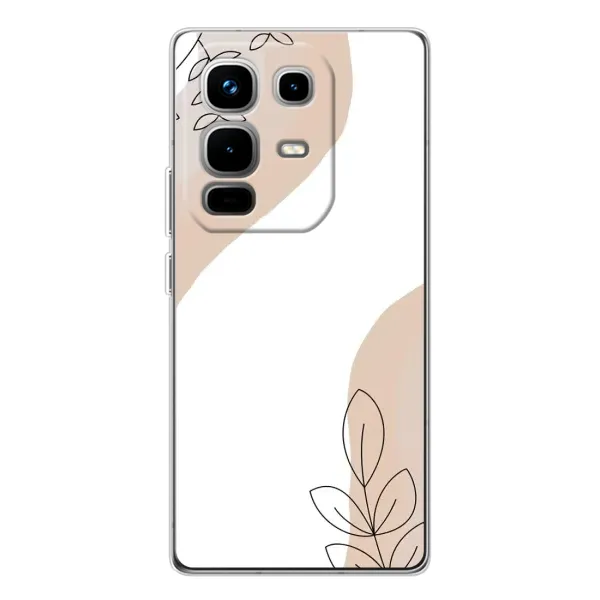 Чехол с принтом «Нюдовая веточка абстракция» для Infinix Note 50 Pro Чехол с принтом «Нюдовая веточка абстракция» для Infinix Note 50 Pro