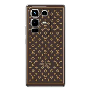 Чохли Луі Вітон для Infinix Note 50 Pro (AlphaPrint - LOUIS VUITTON) (шпалери LV)
