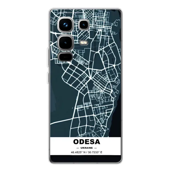 Чехол с принтом «Одесса» для Infinix Note 50 Pro