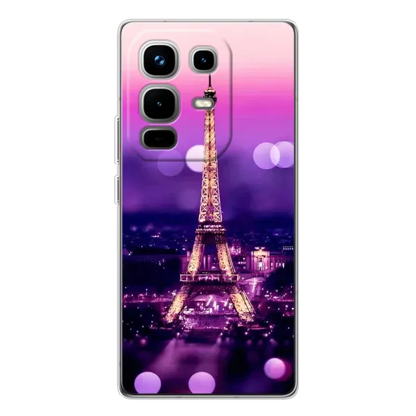 Чохол з принтом «Париж Башня» для Infinix Note 50 Pro