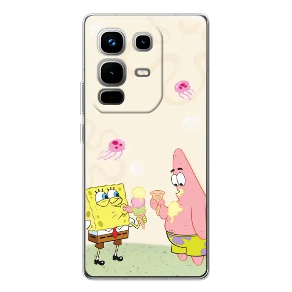 Чехол с принтом «Патрик и Боб» для Infinix Note 50 Pro Чехол с принтом «Патрик и Боб» для Infinix Note 50 Pro