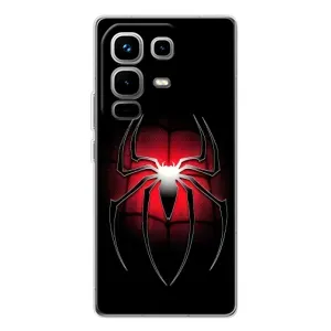 Чохол з людиною павуком для Infinix Note 50 Pro - (AlphaPrint) (Паук марвел)