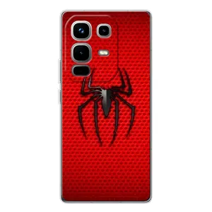 Чохол з людиною павуком для Infinix Note 50 Pro - (AlphaPrint) (Павук Марвел)