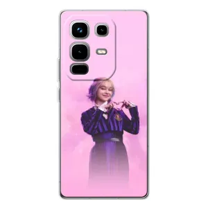 Чехол с принтом «Яркая Энид Уэнздей» для Infinix Note 50 Pro