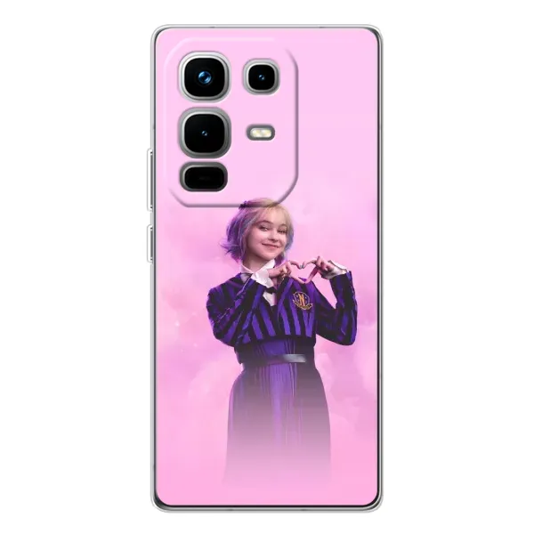 Чехол с принтом «Яркая Энид Уэнздей» для Infinix Note 50 Pro Чехол с принтом «Яркая Энид Уэнздей» для Infinix Note 50 Pro
