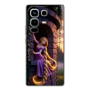 Чехол с принтом «Рапунцель на башне» для Infinix Note 50 Pro