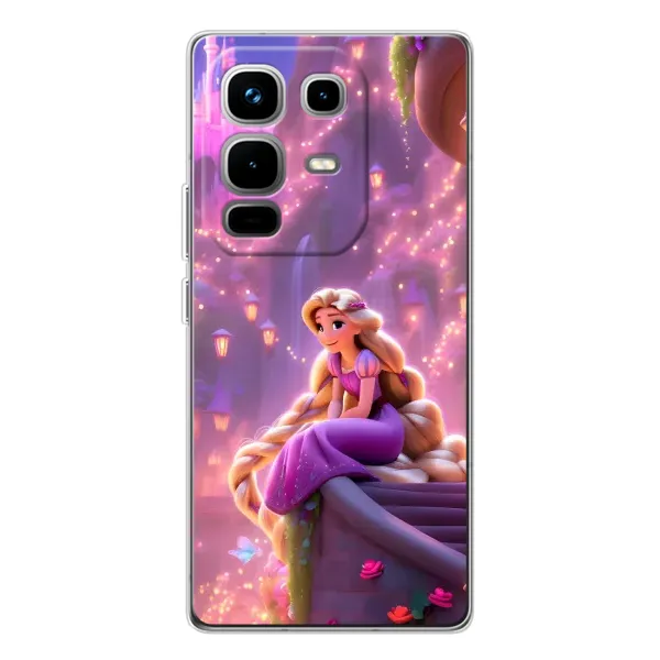 Чехол с принтом «Рапунцель в замке» для Infinix Note 50 Pro Чехол с принтом «Рапунцель в замке» для Infinix Note 50 Pro