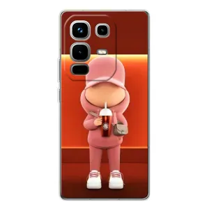 Круті Чохли Луі Віттон для Infinix Note 50 Pro (AlphaPrint) (З Кавою)