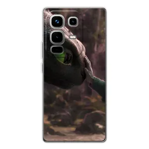 Чехол как приручить дракона на Infinix Note 50 Pro (Сцена с драконом)