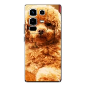 Чохли з собаками для Infinix Note 50 Pro (VPrint) (Цуценя Бішон)