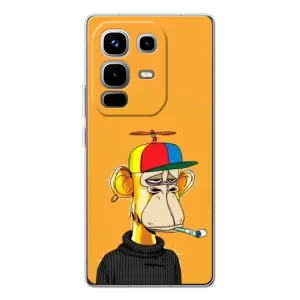 Чохли з Мавпами NFT для Infinix Note 50 Pro (AlphaPrint) (Нудна мавпа NFT)