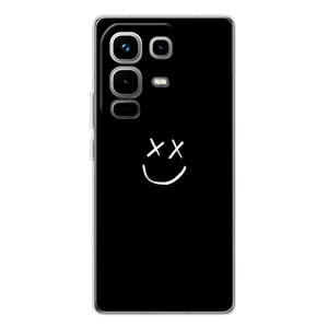 Чохол для Ноте 50 Про - (AlphaPrint) з принтом (ТОП продажів) (Смайл)