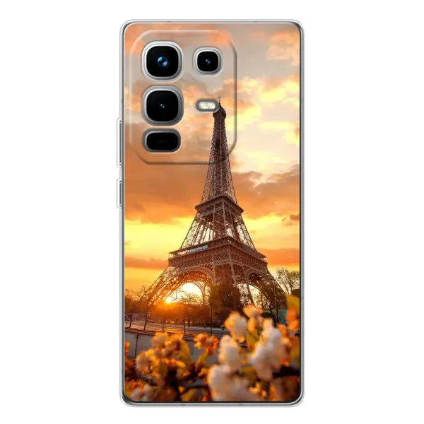 Чохол з принтом «Сонячня вежа» для Infinix Note 50 Pro