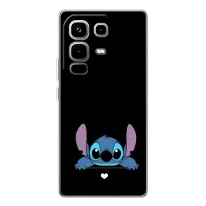 Чехол с принтом «Стич на черном» для Infinix Note 50 Pro