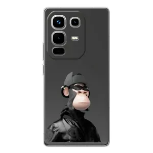Чохли з Мавпами NFT для Infinix Note 50 Pro (AlphaPrint) (стильна мавпа NFT)
