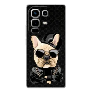 Чохли з крутими принтами для Infinix Note 50 Pro - (PREMIUMPrint) (Стильна собака)