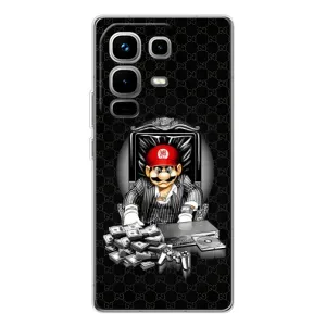 Чохли з крутими принтами для Infinix Note 50 Pro - (PREMIUMPrint) (Супер Маріо)