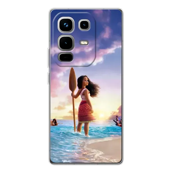 Чехол с принтом «Моана с веслом» для Infinix Note 50 Pro Чехол с принтом «Моана с веслом» для Infinix Note 50 Pro