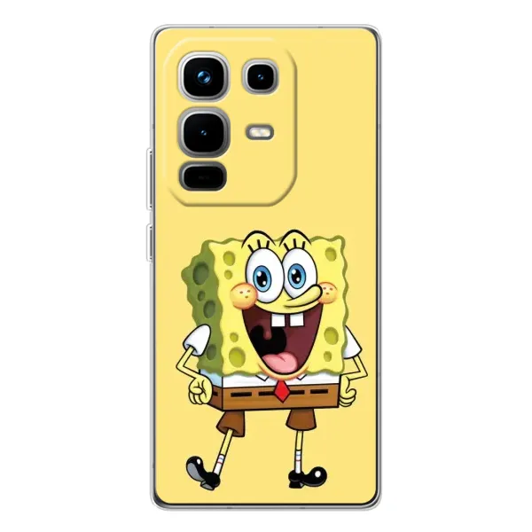Чехол с принтом «Веселый Спанч Боб» для Infinix Note 50 Pro Чехол с принтом «Веселый Спанч Боб» для Infinix Note 50 Pro
