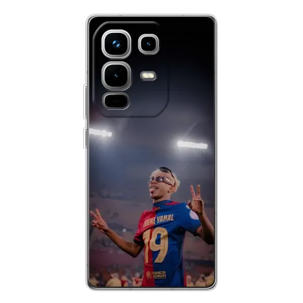 Чехол с принтом «Ямаль на стадионе» для Infinix Note 50 Pro Чехол с принтом «Ямаль на стадионе» для Infinix Note 50 Pro