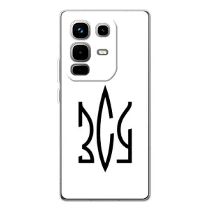 Чехлы для Infinix Note 50 Pro Укр. Символика (AlphaPrint) (ЗСУ герб)