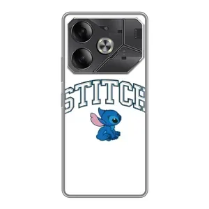 Чохол з принтом Стіч на Infinix Note 60 Ultra (Стіч лого)