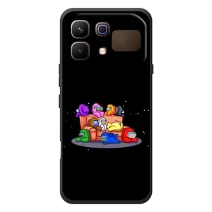 Чехол Амонг Ас для Infinix Note 60 (AlphaPrint) (Амонг-ас)