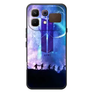 Чехлы BTS для Infinix Note 60 (AlphaPrint) (Army BTS)
