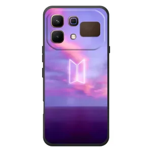 Чехлы BTS для Infinix Note 60 (AlphaPrint) (BTS логотип)